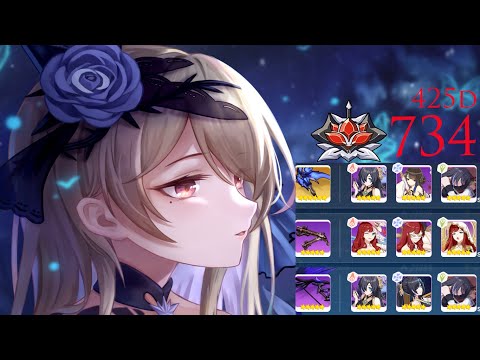 Ex Abyss |RL(425D)|734pts|Sushang(paralyze) :FR (SSS) GD PV Jingwei |HI3SEA