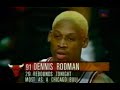 Dennis Rodman's Highest Rebounding Game as a Chicago Bull (12/27/1997)