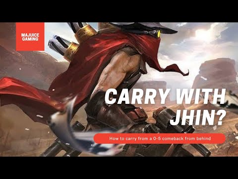 Wild Rift Patch 2.2. l Jhin Guide! How to win with perfectly and carry your teamates.