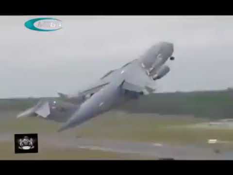 Terrible shots of plane crashes
