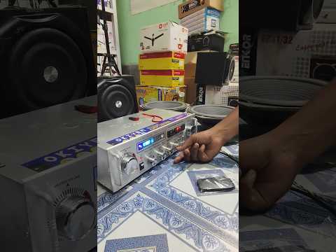 3055 8 transistor amplifier #original #sound#test