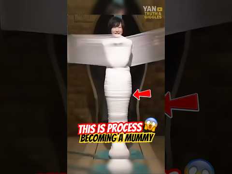 Process of becoming a mummy⁉️😱 #thomasshelby