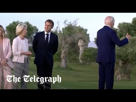 Joe Biden confused about his location