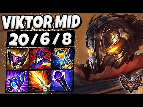 Viktor vs Taliyah MID [ Doinb ] Patch 12.14 Lol Korea Grandmaster ✅