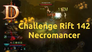 Diablo 3 - Challenge Rift - Challenge 142 - Necromancer - Failed