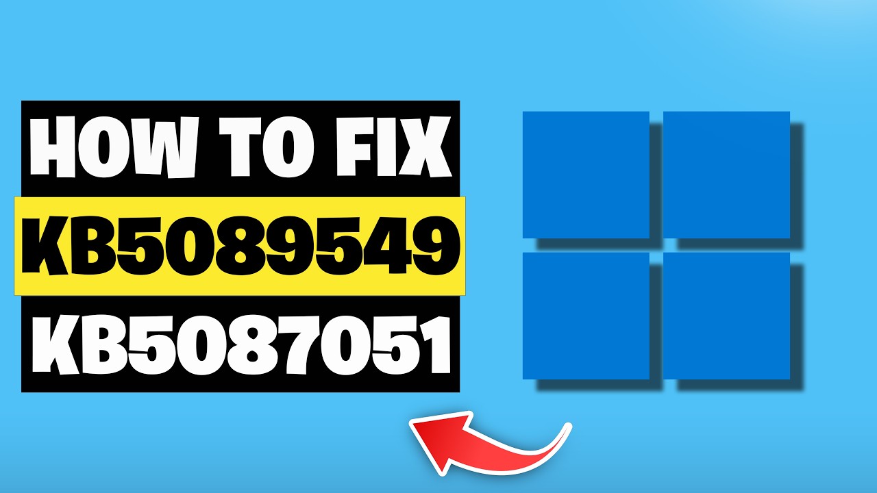 KB5089549/KB5087051 Update Not Installing Error Code 0x800f0991/0x800f081f/0x80070306 Windows 11 FIX