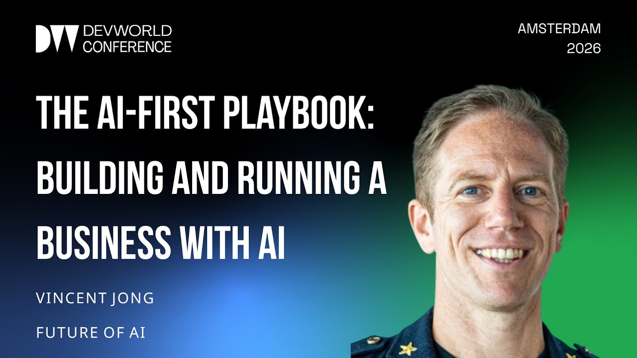 Vincent Jong - The AI-First Playbook: Building and Running a Business with AI