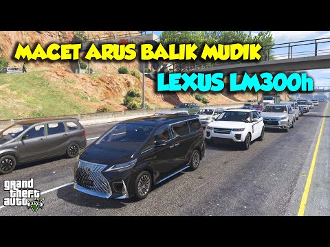 MUDIK MACET SULTAN UPIN IPIN JUNIOR LEXUS LM300h MEWAH - GTA V SULTAN UPIN IPIN EPISODE SPESIAL