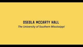 Residence Hall Video Tour – Oseola McCarty Hall