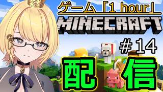 【マイクラ統合版】ゲーム「1hour」マインクラフト 　整地整地多めの空洞探索‼‼　　＃14　　【Switch】