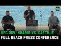 Khabib Nurmagomedov Vs Justin Gaethje UFC 254 Pre Fight Press Conference