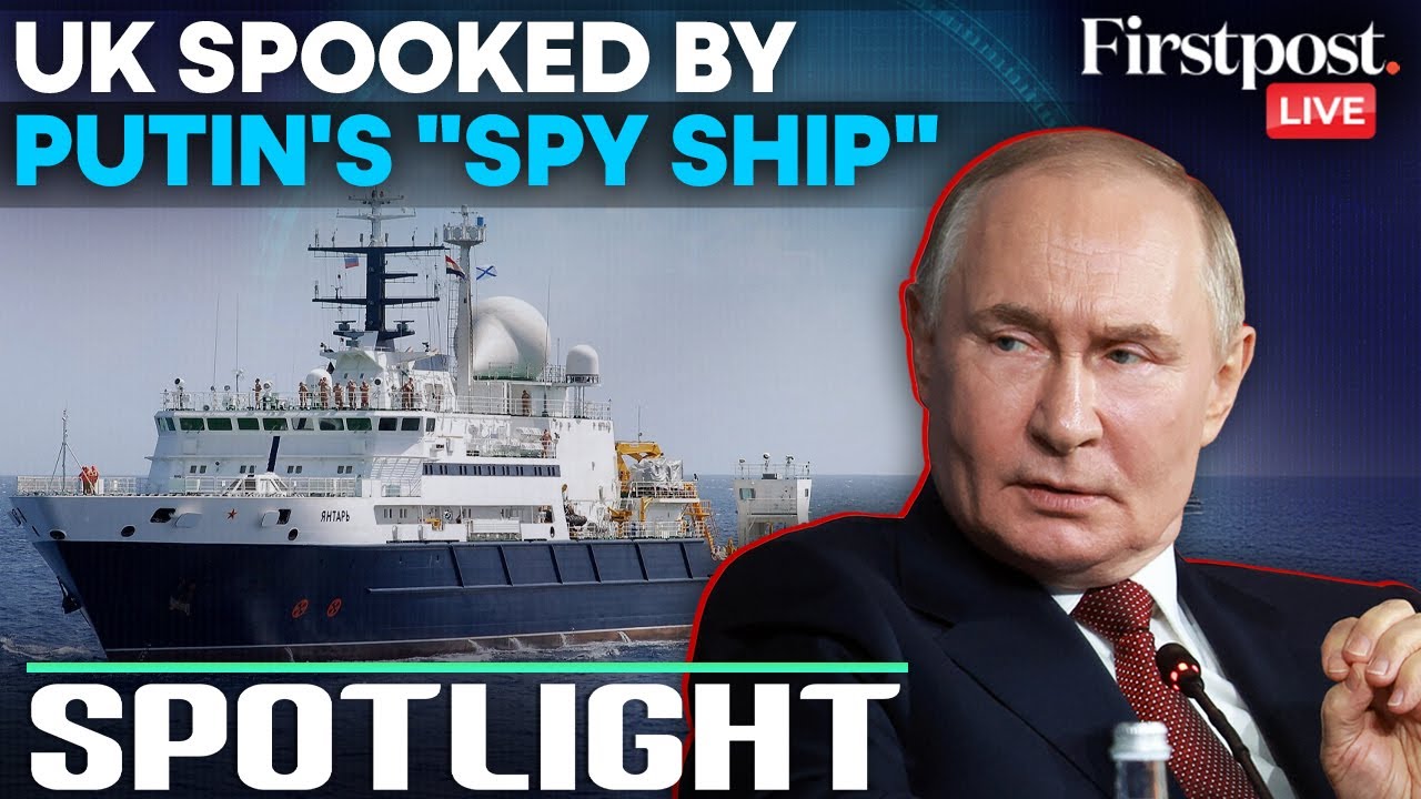 LIVE: UK Accuses Putin’s "Spy Ship" of Targeting Fighter Jet Pilots With Lasers | Spotlight | N18G