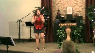 Asha Lightbearer singing One Power, July 27, 2014
