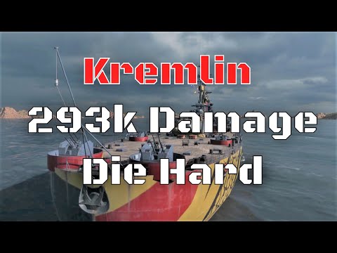 Kremlin T10 Soviet BB | 293k Damage, Die Hard | World of Warships