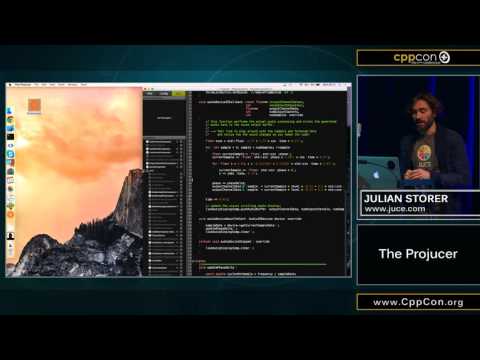 CppCon 2015: Julian Storer "The Projucer"