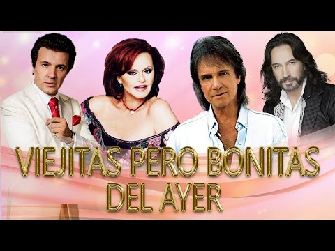 VIEJITAS MIX ROMANTICAS JOSE JOSE,ROCÍO DÚRCAL,ROBERTO CARLOS,MARCO ANTONIO SOLIS | BALADAS DEL AYER