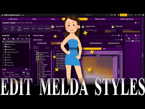 Editing Styles in Melda Plugins