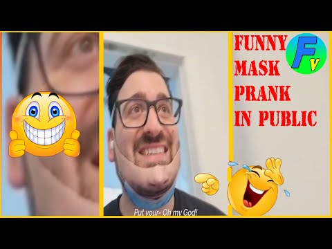 Funny Mask Prank in public - Pranking People With Realistic Face Masks l Mask Prank l Funny Videos