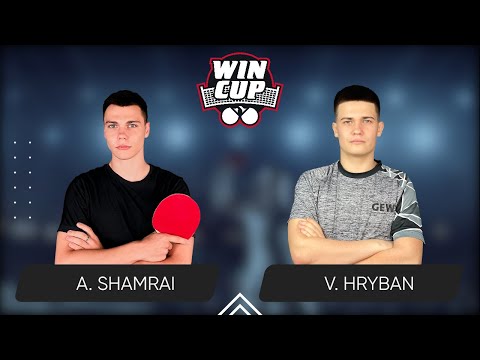 20:15 Andrii Shamrai - Vadym Hryban West 4 WIN CUP 16.02.2024 | TABLE TENNIS WINCUP