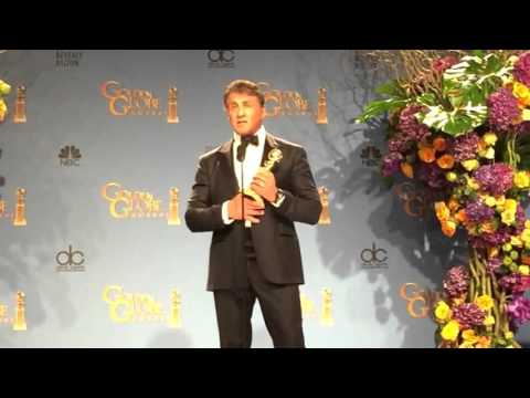 GOLDEN GLOBES 2016 - Intervista a Sylvester Stallone nel backstage