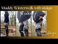 Muddy Winterwalk In Staigu Waders