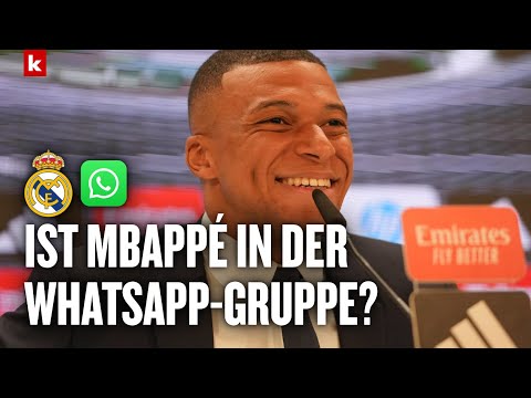 WhatsApp-Frage amüsiert Mbappé: "Habt ihr das Video nicht gesehen?" | Real Madrid