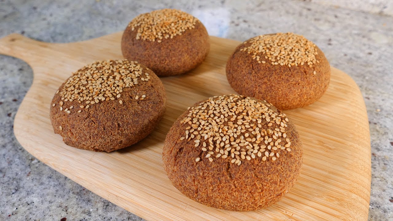 Keto vegan crusty bread | Keto vegan and gluten-free - YouTube