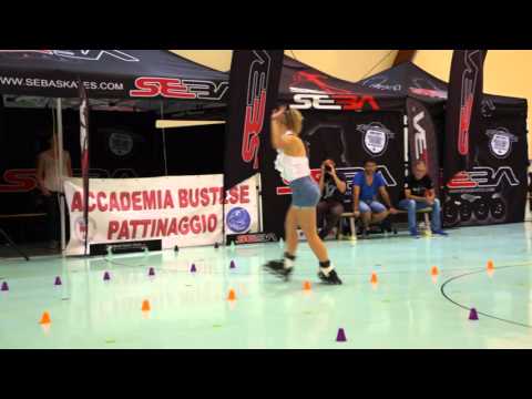 EFSC 2015, classic slalom women Komarchuk Ksenia, 14 place