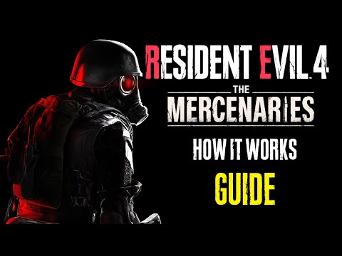 HOW TO GET S++ RANK in THE MERCENARIES RESIDENT EVIL 4 REMAKE (HOW TO UNLOCK HANDCANNON)