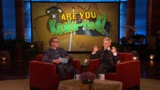 Simon Baker is Koala-Fied (The Ellen DeGeneres Show)