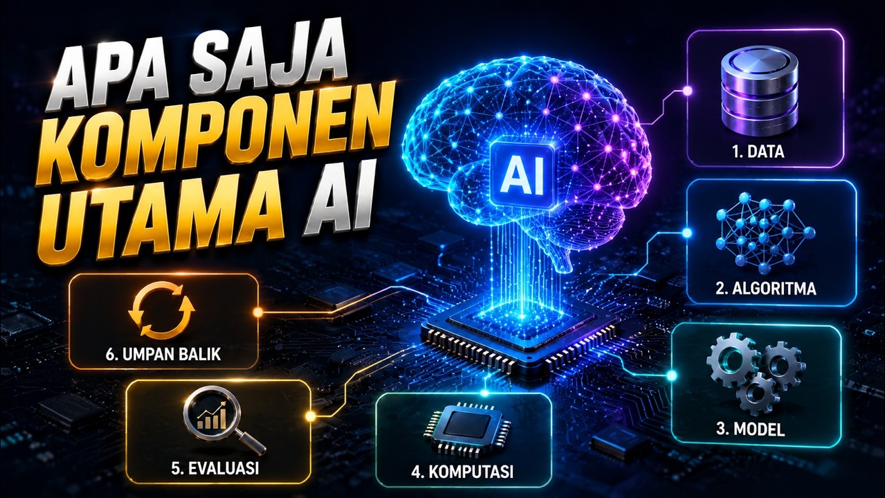 Apa Saja Komponen Utama AI?