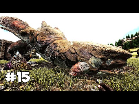 DOMAMOS UM NOVO MONSTRO MUITO ESTRANHO!!! ep.15 - ARK MONSTER HUNTER