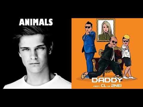 PSY Daddy X Martin Garrix Animals - MASHUP