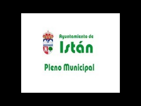 Pleno Ayuntamiento de Istn - Agosto 2021