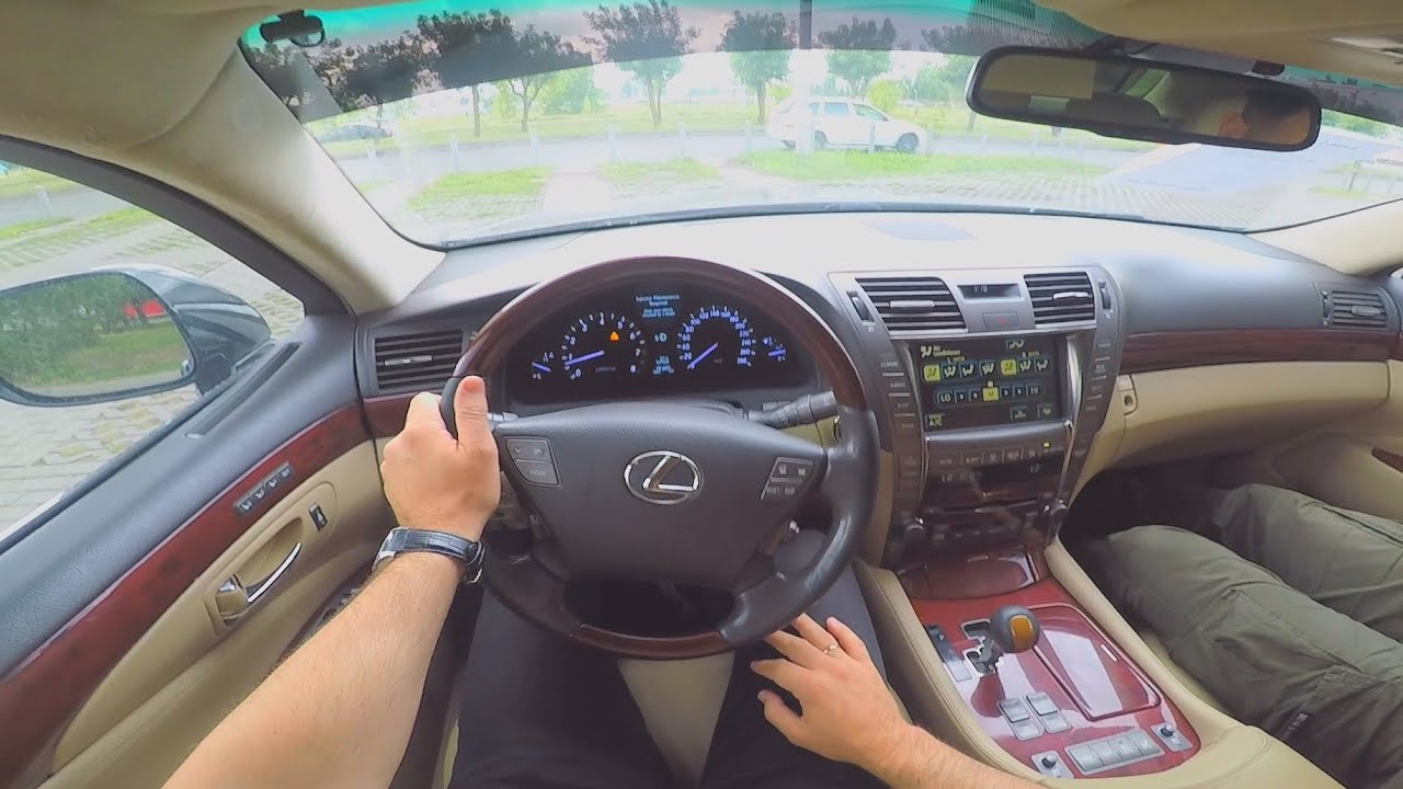 2008 LEXUS LS 460 - POV Test Drive, Acceleration 0-100 km/h