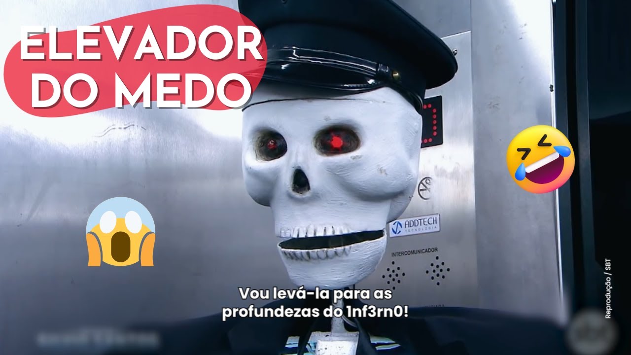 ESSE ELEVADOR VAI TE LEVAR PRAS PROFUNDEZAS | CÂMERAS ESCONDIDAS