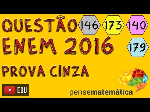 Questão 146 da Prova Cinza no Enem 2016