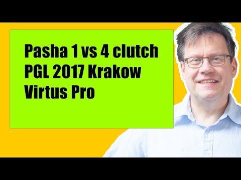 Pasha 1 vs 4 clutch (PGL 2017 Krakow) Immortals vs Virtus Pro on Mirage