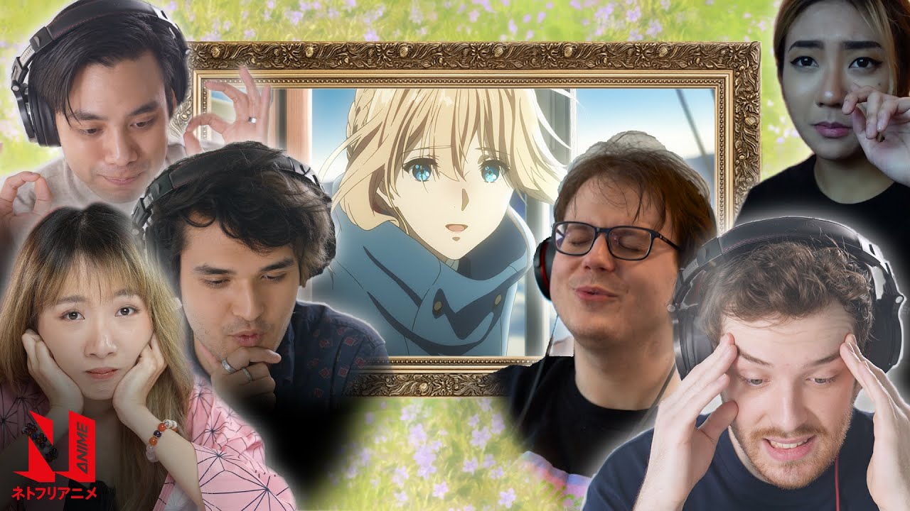 AniTubers React to Violet Evergarden | Netflix Anime