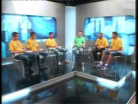 Juniori ŽRK Dinamo u emisiji Lokalno Globalno na TV Pančevo