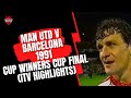 Man Utd v Barcelona | 1991 | European Cup Winners Cup Final (Original Granada TV Region Highlights)