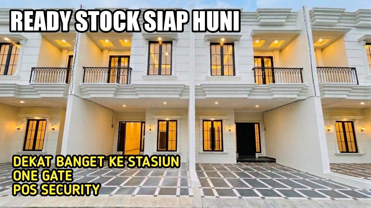 2-Story House Free Installment 1 Year Near GDC