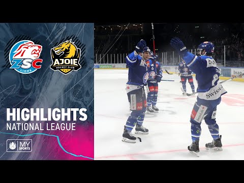 ZSC Lions vs. Ajoie 5:3 – Highlights National League