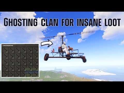 Rust - Ghosting a Clan for an Insane Amount of Loot