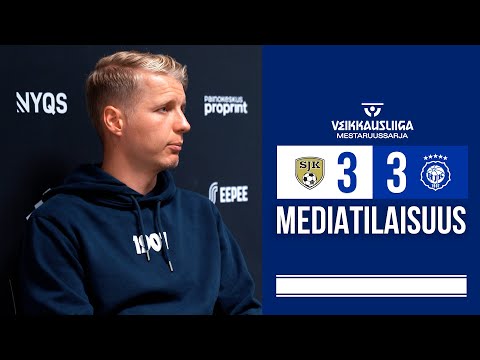SJK vs HJK 3-3 - Mediatilaisuus