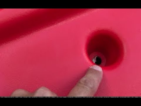 Holes in my kayak Scupper Plugs Self Bailing Drains How to find a cheap quick Fix for Scupper Plugs