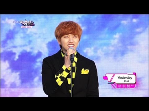 B1A4 - Yesterday (2013.05.25) [Music Bank w/ Eng Lyrics]