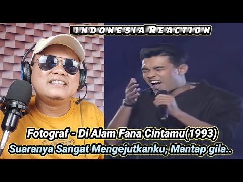 🇮🇩Indonesia Reaction Forograf - Di Alam Fana Cintamu 1993 (Live)|ini tidak biasa