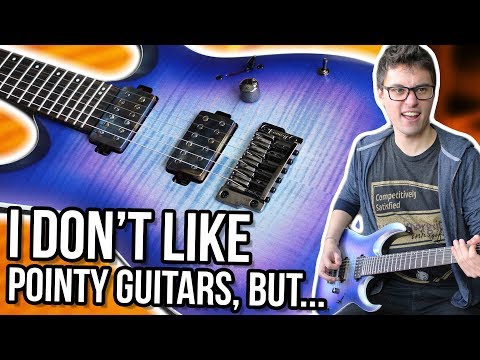 Les Paul Fan REACTS to a Bright Purple Ibanez!! || Ibanez Axion Label RGA61AL Demo/Review