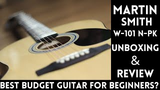 Video thumbnail for Martin Smith W-101 Guitar Review Best Budget Guitar For Beginners? by Acoustic Flame